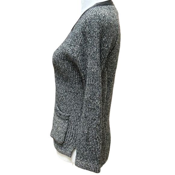 Rag & Bone Jackie Wool Gray Knit Zip Jacket SzXXS - Picture 9 of 11